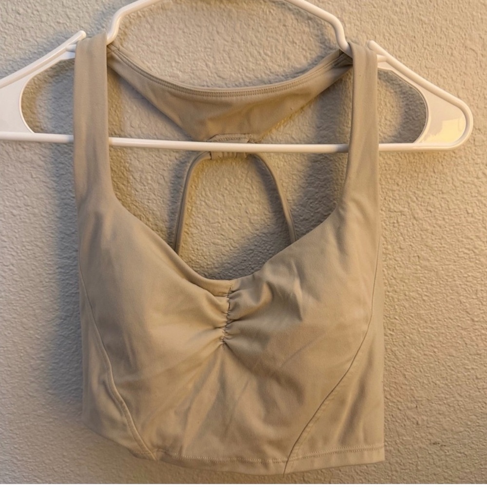 BuffBunny Beige Sports Bra